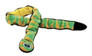 Outward Hound 70" Long Snake Dog Toy w/12X Big Squeakers, Durable,K-9 Tuff New - Picture 1 of 6