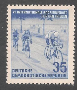 Germany DDR #149 (A41) VF MINT LH 1953 35pf Bicycle Racers - Picture 1 of 1