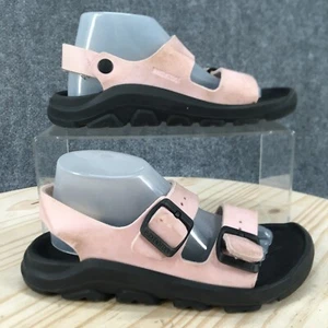 Sandali Birkenstock giovani 33 mogami slingback rosa punta aperta fibbia casual - Foto 1 di 16