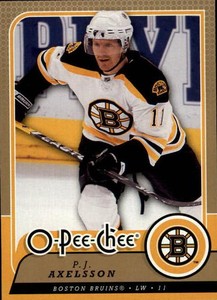 2008-09 O-Pee-Chee Hockey #441 P.J. Axelsson