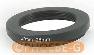 37mm-28mm 37-28 mm Step Down Filter Ring Adapter - Picture 1 of 1