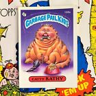 Topps 1986 Garbage Pail Kids 4th Series Catty Kathy Card 159a