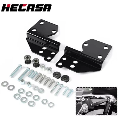 适用于 Harley Touring 1997 - 08 快速释放 Sissy 杆靠背坞硬件套件 — 第 1/4 张图片