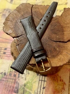 Kreisler alter Lagerbestand exotischer Hautdruck Leder 19mm Eidechse Kalb Vintage Uhrenband - Bild 1 von 5