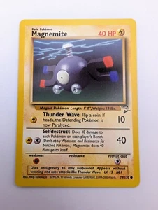 Pokemon MAGNEMITE Base Set 2 79/130 - Picture 1 of 2
