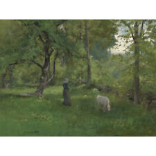 Inness Green Landscape 1886 Painting Huge Wall Art Poster Print