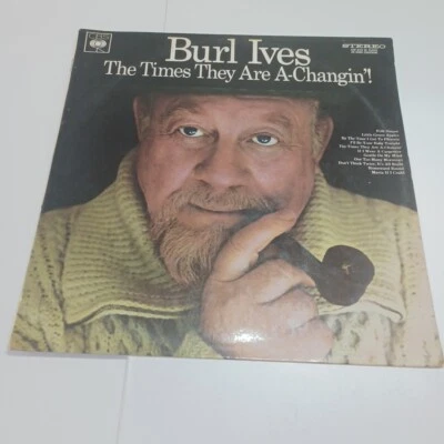 Burl Ives (The Times They Are A-Changin! ) Vinyl Record - Image 1 of 4
