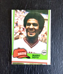 Topps Baseball card error card miscut #354 Mario Soto - Picture 1 of 2