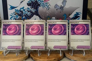 4x Legatura Mochi 055/064 x4 - Favola Avvolta - Pokemon TCG - Playset - Foto 1 di 1