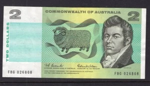 COMMONWEALTH OF AUSTRALIA $2 COOMBES WILSON NOTE - Imagen 1 de 2