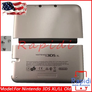 A&E Housing Shell Case Cover For Nintendo 3DS XL 3DS LL Old Console Sliver Gray - Picture 1 of 10