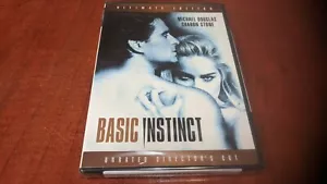 BASIC INSTINCT DVD MICHAEL DOUGLAS SHARON STONE BRAND NEW FACTORY SEALED ShpFree - Picture 1 of 4