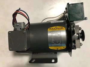 Garage Door Motor with brake , Baldor  1 HP,  575 V. - Picture 1 of 9