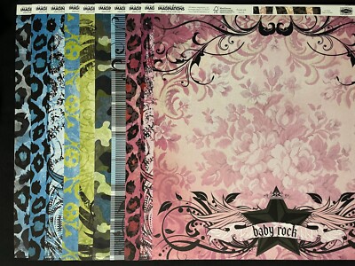 CREATIVE IMAGINATIONS BABY ROCK 12X12 DS HEAV...
