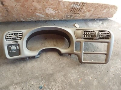  Chevy S-10 GMC Sonoma Jimmy Blazer OEM Speedo Dash Bezel Single Din Gray 98 -05 - Image 1 of 4