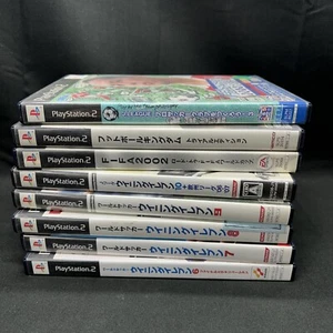 WINNING ELEVEN 6 7 8 9 SONY PLAYSTATION2 PS2 soccer game Lot FIFA Japan J League - Picture 1 of 5