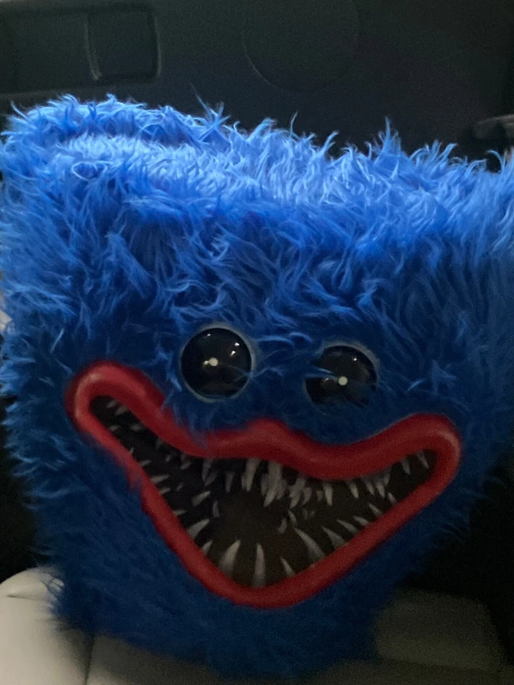 Poppy's Playtime Huggy Wuggy плюшевая маска - костюм для Хэллоуина для детей и взрослых - Изображение 1 из 1