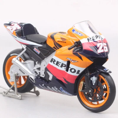 Honda RC211V Repsol #26 Dani Pedrosa 2006 Motorcycle Guiloy 1:18 Toy Model gift - Image 1 of 4