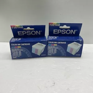 Epson Tintenpatrone Farbe S020089 720/1440 DPI Original 2000 Brandneu X2 - Bild 1 von 3