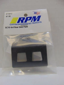 RPM #73812 Rear Skid Plate for Team Associated SC10 4x4   NIB - Picture 1 of 1
