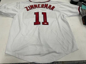 Ryan Zimmerman signed autographed custom Nationals jersey JSA #11 Rookie graph - Picture 1 of 4