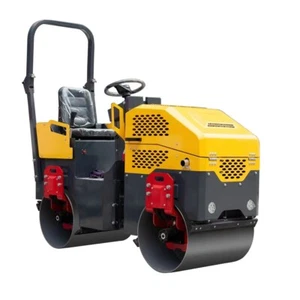 EPA Gasoline Road Roller Asphalt Vibratory Roller Ride On Compactor - Picture 1 of 10