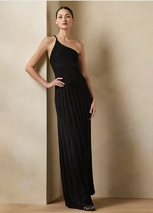 Ralph Lauren Purple Label Women's One Shoulder Dress NWOT Free Shipping - Picture 1 of 17