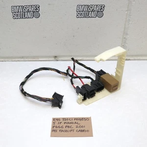 BMW E46 MS43 Manual Engine Bay Wiring Loom ECU Plug Cut (for fitting M54) x60004 - Picture 1 of 13