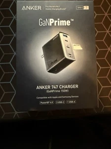 Chargeur Anker GaNPrime 747 - Noir - Photo 1 sur 3