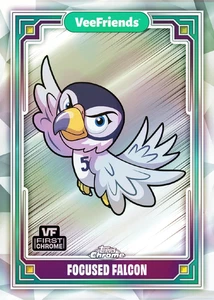 Topps Chrome Veefriends 2025 | Focused Falcon Refractor | 4 - Picture 1 of 1