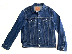 Levi’s Trucker Jacke Damen Large Blue Denim 57511 Red Tab Jeansmantel - Bild 1 von 7