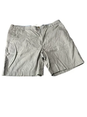 Chaps Mens Tan Flat Front Chino Medium Wash Chino Short Size 42 - Image 1 of 4