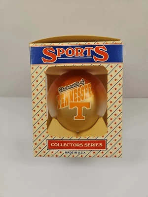 Sports Collectors Series NCAA Tennessee Volunteers Glass Christmas Ornament - Image 1 of 4