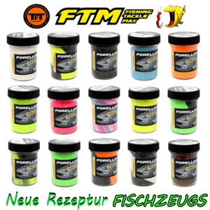 FTM Forellenteig Trout Finder NEUE REZEPTUR 2024 Paste TFT UV Glitter Schwimmend - Bild 1 von 49