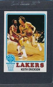 1973/74 Topps #117 Keith Erickson Lakers NM *1206