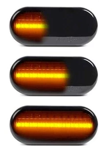 LED Dynamische Seitenblinker FÜR VW T5 GOLF 3 4 PASSAT LUPO SEAT LEON - Bild 1 von 7