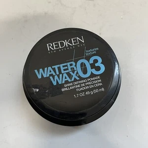 Redken Water Wax 03 Shine Defining Pomade 1.7 OZ - Picture 1 of 2