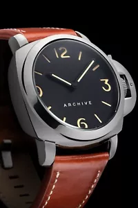 Italian Naval Watch | Military Militare | 45mm | Antique Brown Marina - Picture 1 of 3