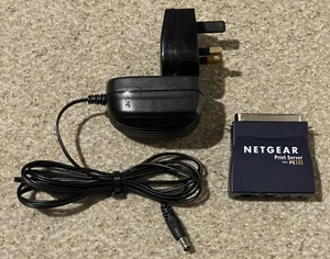 NETGEAR PS101 Mini Print Server, Parallel Port to Ethernet for Windows, PS 101 - Picture 1 of 2