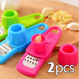 2X Hot Specialty Styling Tool Ginger Garlic Press Twist Peeler Cutter Crusher - Picture 1 of 9