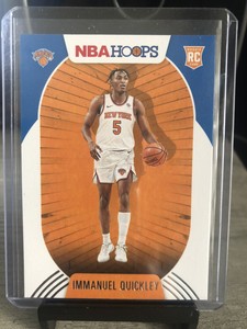 2020-21 Panini NBA Hoops Immanuel Quickley RC #249 New York Knicks