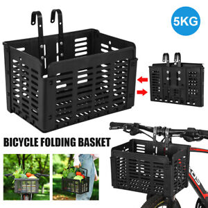 Bicycle Basket Handlebar Detachable Bike Basket Quick Release Lift off Basket
