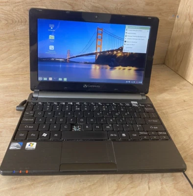 Gateway LT2805U Atom N570@1,66 ГГц 2/4T / 1 ГБ / жесткий диск 500 ГБ / Linux / плохой аккумулятор - Изображение 1 из 4