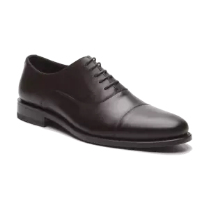 Prime Shoes PS New York Kalbsleder Rahmen genäht Oxford Kappe Zehenpartie Schuhe feinstes braun - Bild 1 von 9