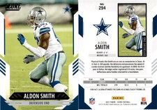 Aldon Smith 2021 Score Football Card 294  Dallas Cowboys