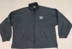 Vintage Green Bay Packers Cutter & Buck Herren Jacke XLarge 1/4 Zip Grün 305 - Bild 1 von 14