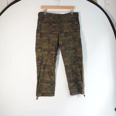 Pantalones cargo Sanctuary camuflados con cordón al tobillo militares informales talla 31 Foto 1 de 4