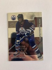 2001-02 BAP Signature Series Toronto Spring Expo #11 Anson Carter 02/10 - Oilers
