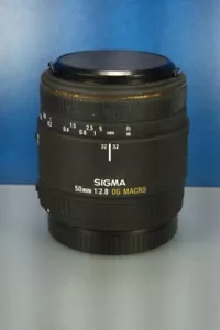 Lente macro Sigma 50 mm f2,8 DG montura Canon AF. - Imagen 1 de 6