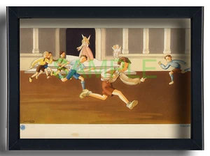 Boys Running with Angels framed print by Jacques Gouppy - Picture 1 of 2